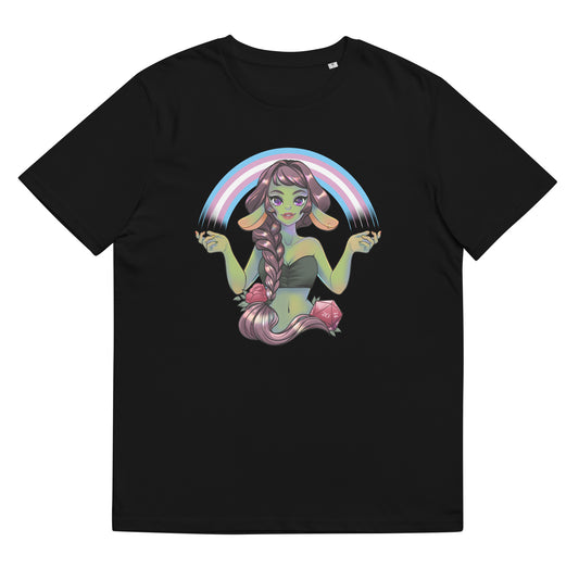 Pride Goblin - Transgender - Unisex-Bio-Baumwoll-T-Shirt