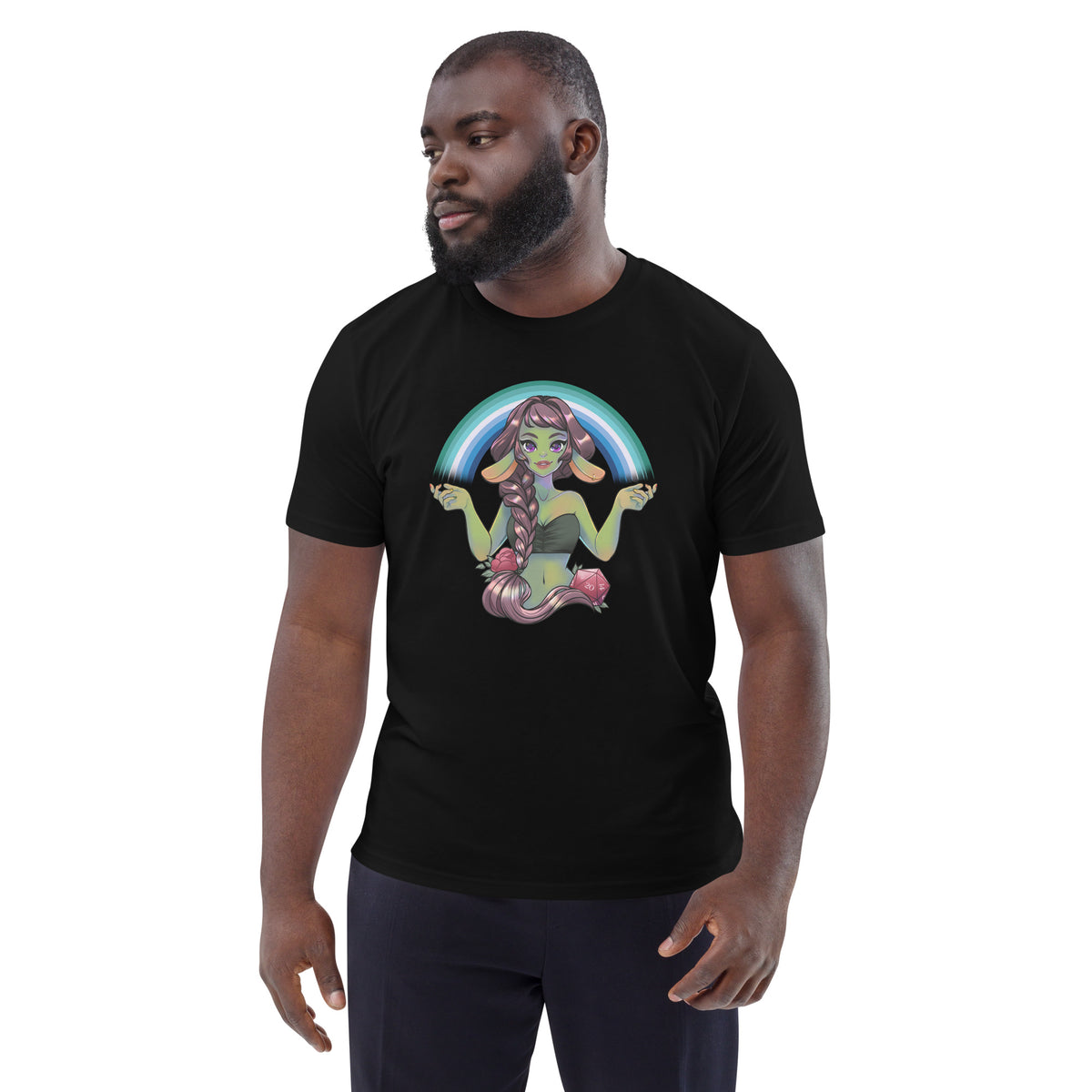 Pride Goblin - Gay (MLM) - Unisex-Bio-Baumwoll-T-Shirt