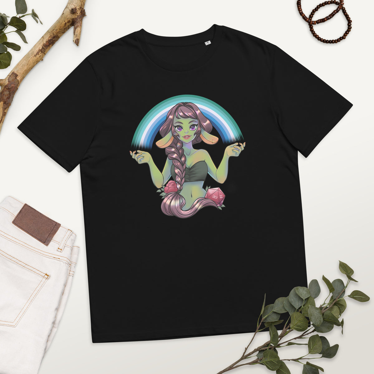Pride Goblin - Gay (MLM) - Unisex-Bio-Baumwoll-T-Shirt