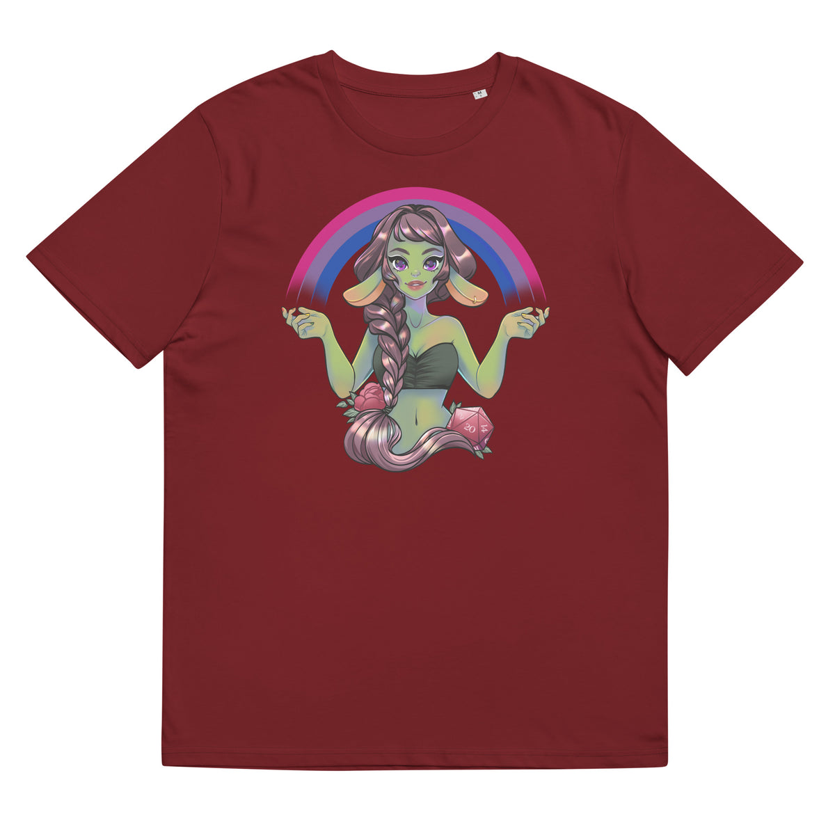 Pride Goblin - Bisexual - Unisex-Bio-Baumwoll-T-Shirt