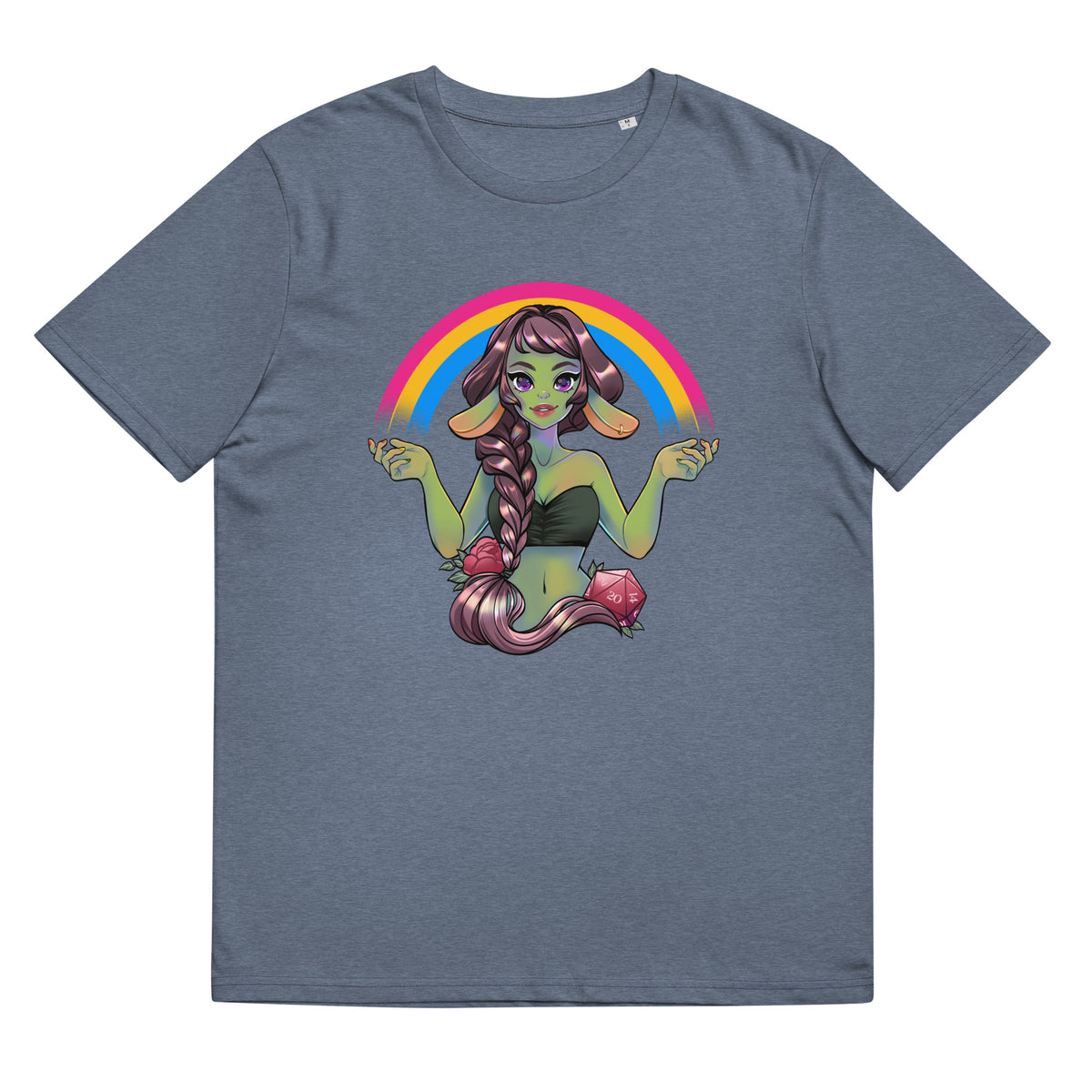 Pride Goblin - Pansexual - Unisex-Bio-Baumwoll-T-Shirt