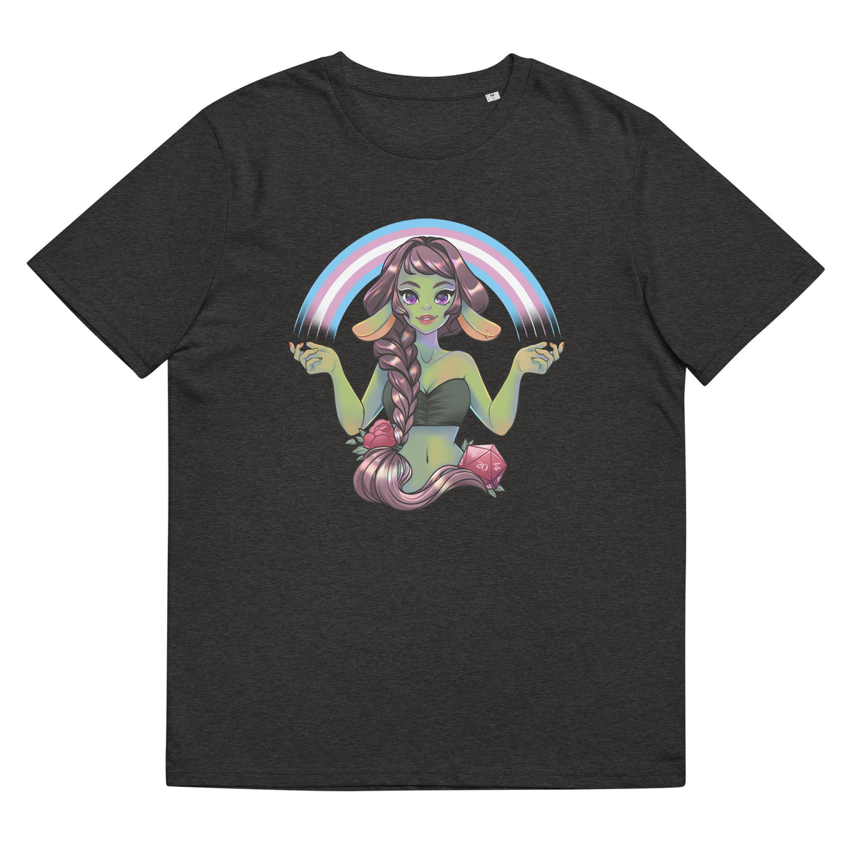 Pride Goblin - Transgender - Unisex-Bio-Baumwoll-T-Shirt