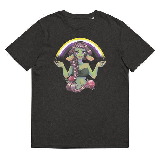 Pride Goblin - Non-Binary - Unisex-Bio-Baumwoll-T-Shirt