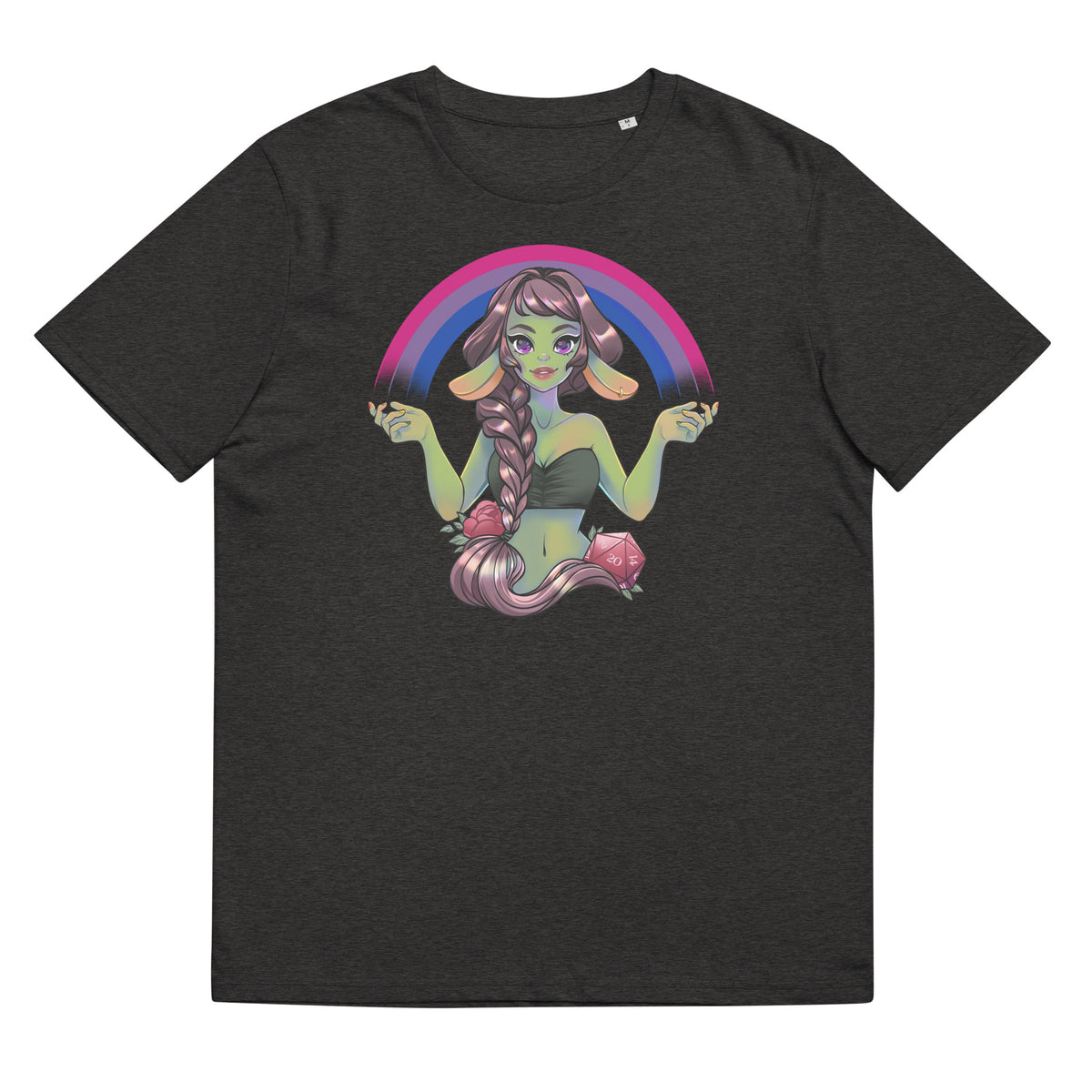 Pride Goblin - Bisexual - Unisex-Bio-Baumwoll-T-Shirt