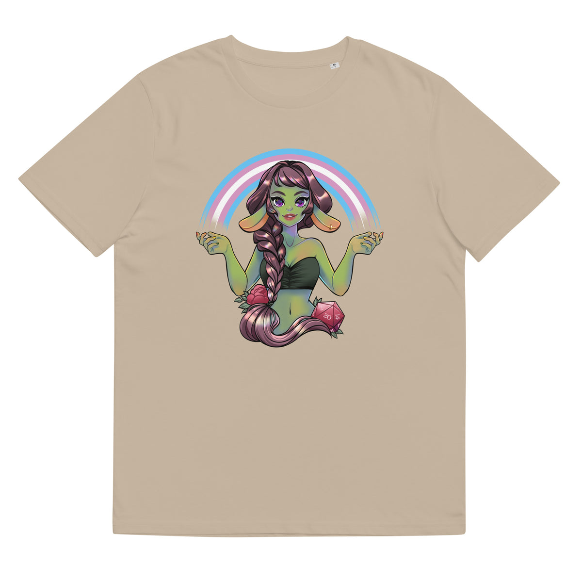 Pride Goblin - Transgender - Unisex-Bio-Baumwoll-T-Shirt
