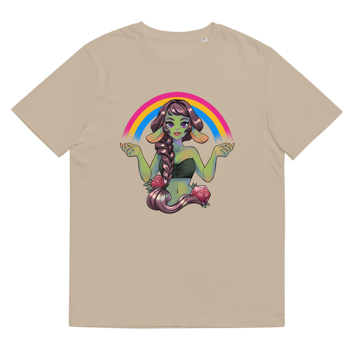 Pride Goblin - Pansexual - Unisex-Bio-Baumwoll-T-Shirt