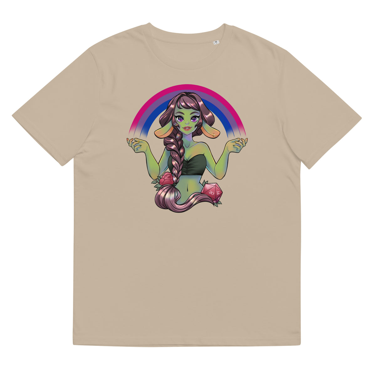 Pride Goblin - Bisexual - Unisex-Bio-Baumwoll-T-Shirt
