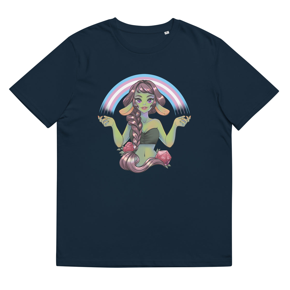 Pride Goblin - Transgender - Unisex-Bio-Baumwoll-T-Shirt