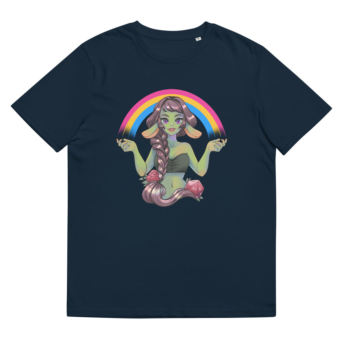Pride Goblin - Pansexual - Unisex-Bio-Baumwoll-T-Shirt