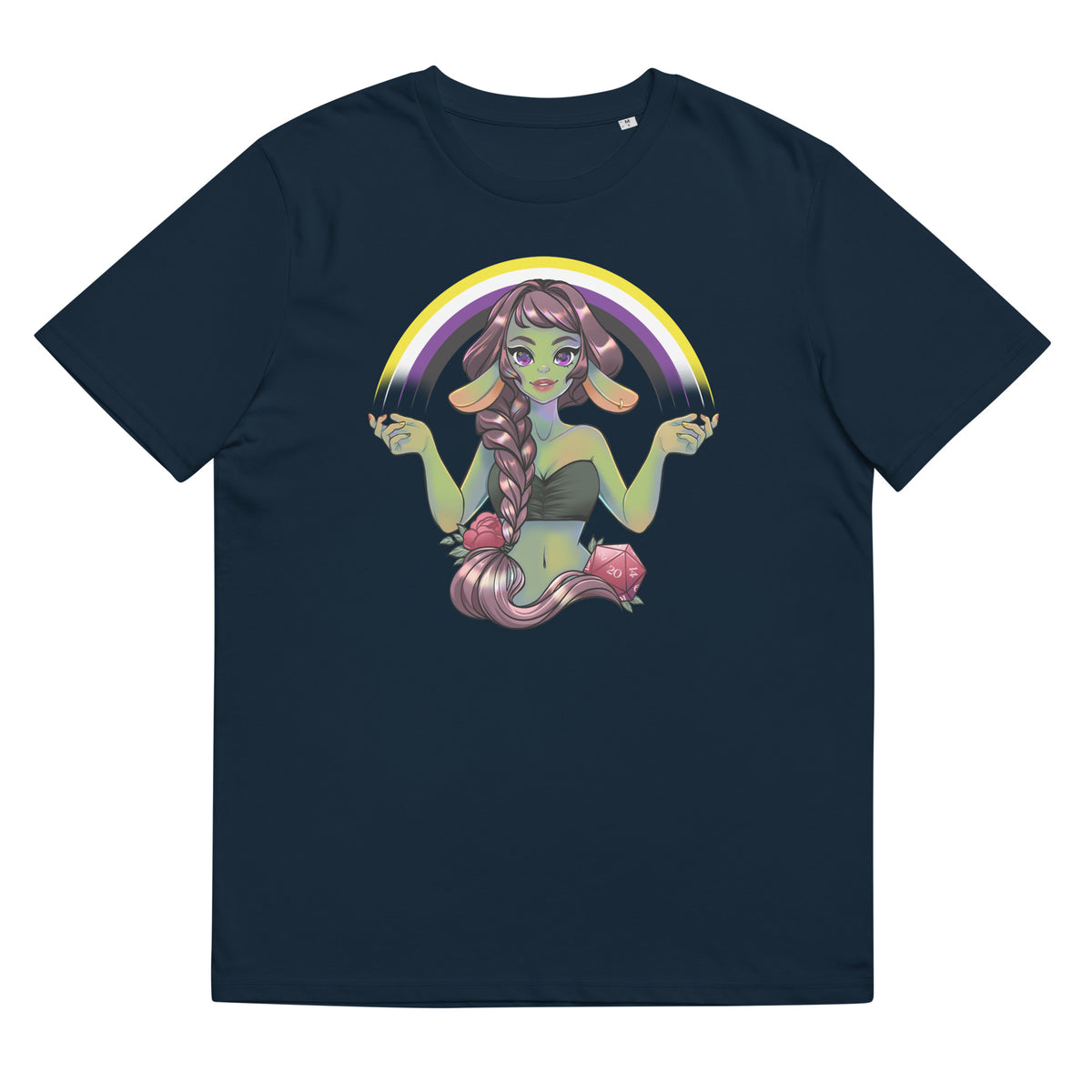 Pride Goblin - Non-Binary - Unisex-Bio-Baumwoll-T-Shirt