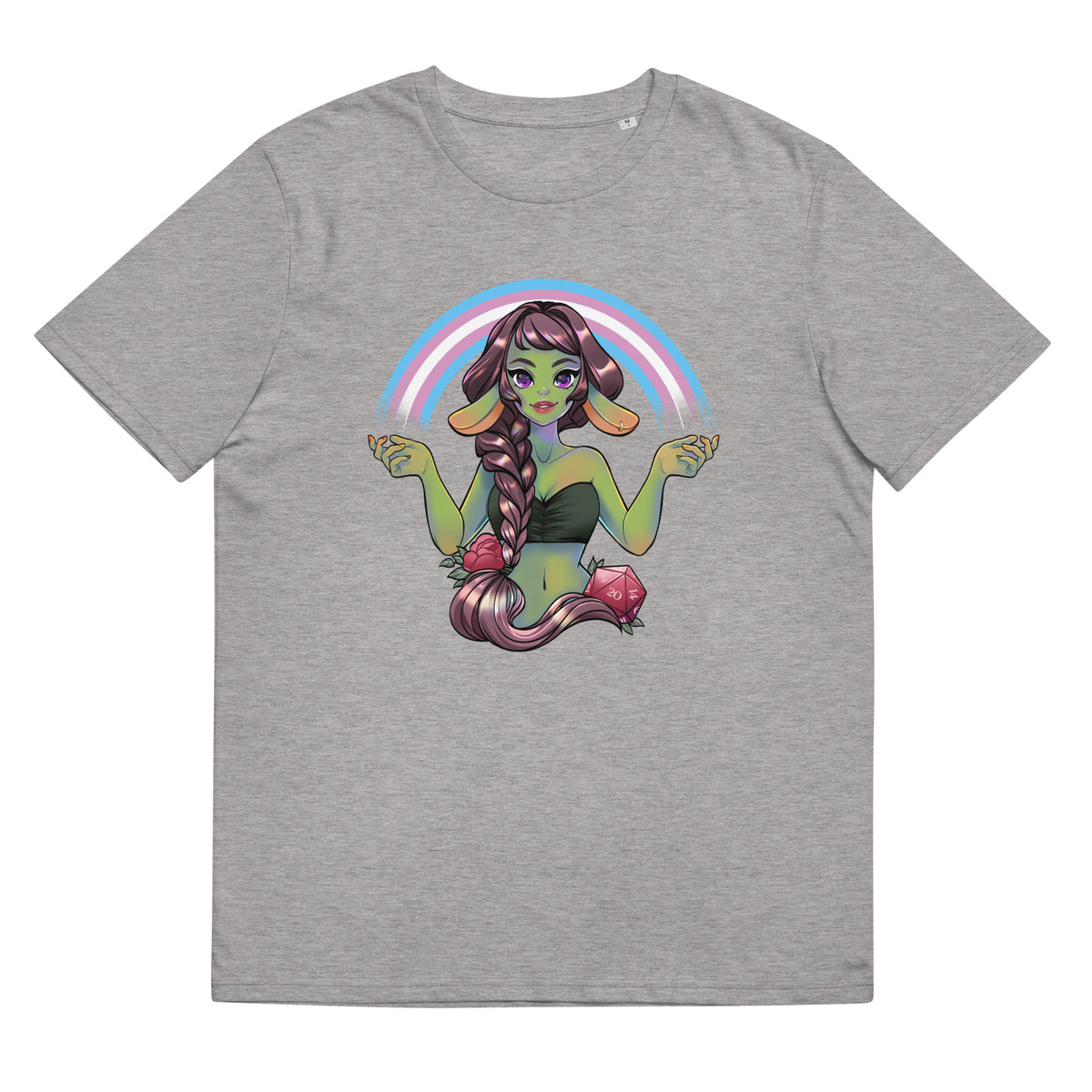 Pride Goblin - Transgender - Unisex-Bio-Baumwoll-T-Shirt
