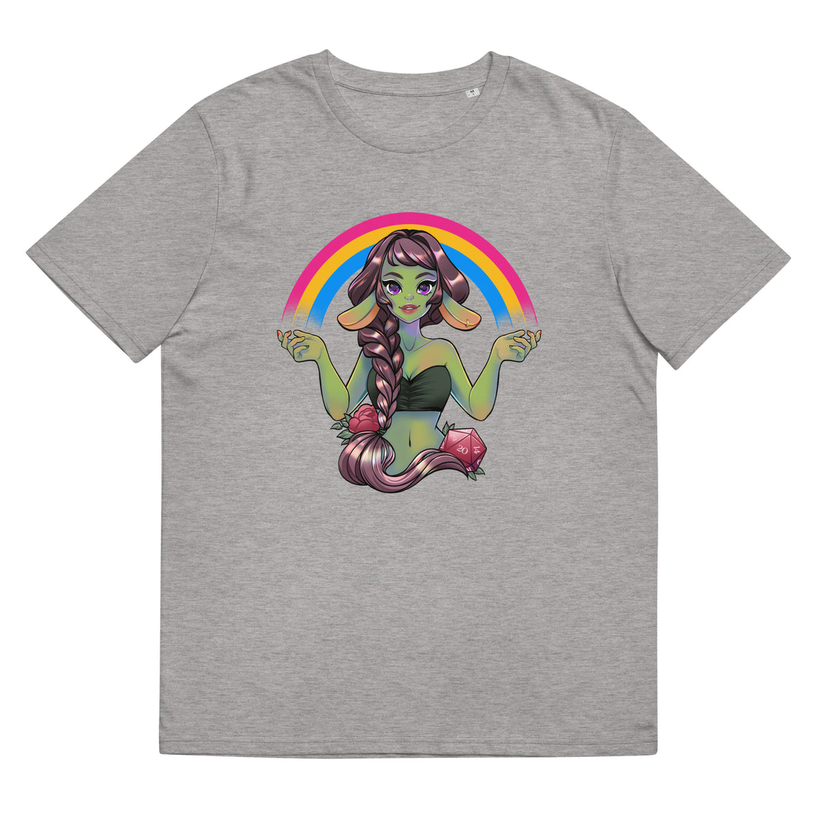 Pride Goblin - Pansexual - Unisex-Bio-Baumwoll-T-Shirt