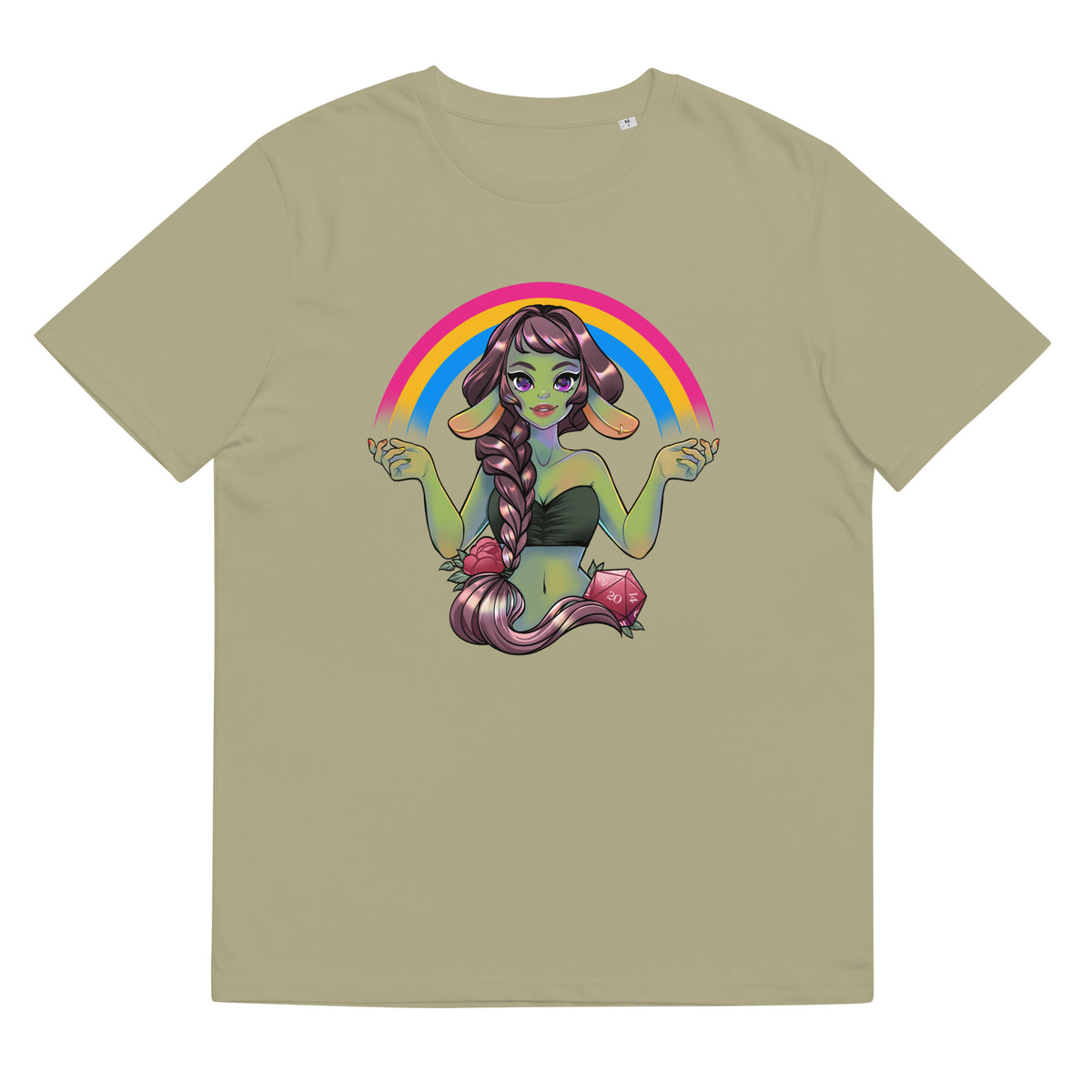 Pride Goblin - Pansexual - Unisex-Bio-Baumwoll-T-Shirt
