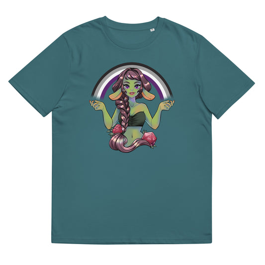 Pride Goblin - Asexual - Unisex-Bio-Baumwoll-T-Shirt