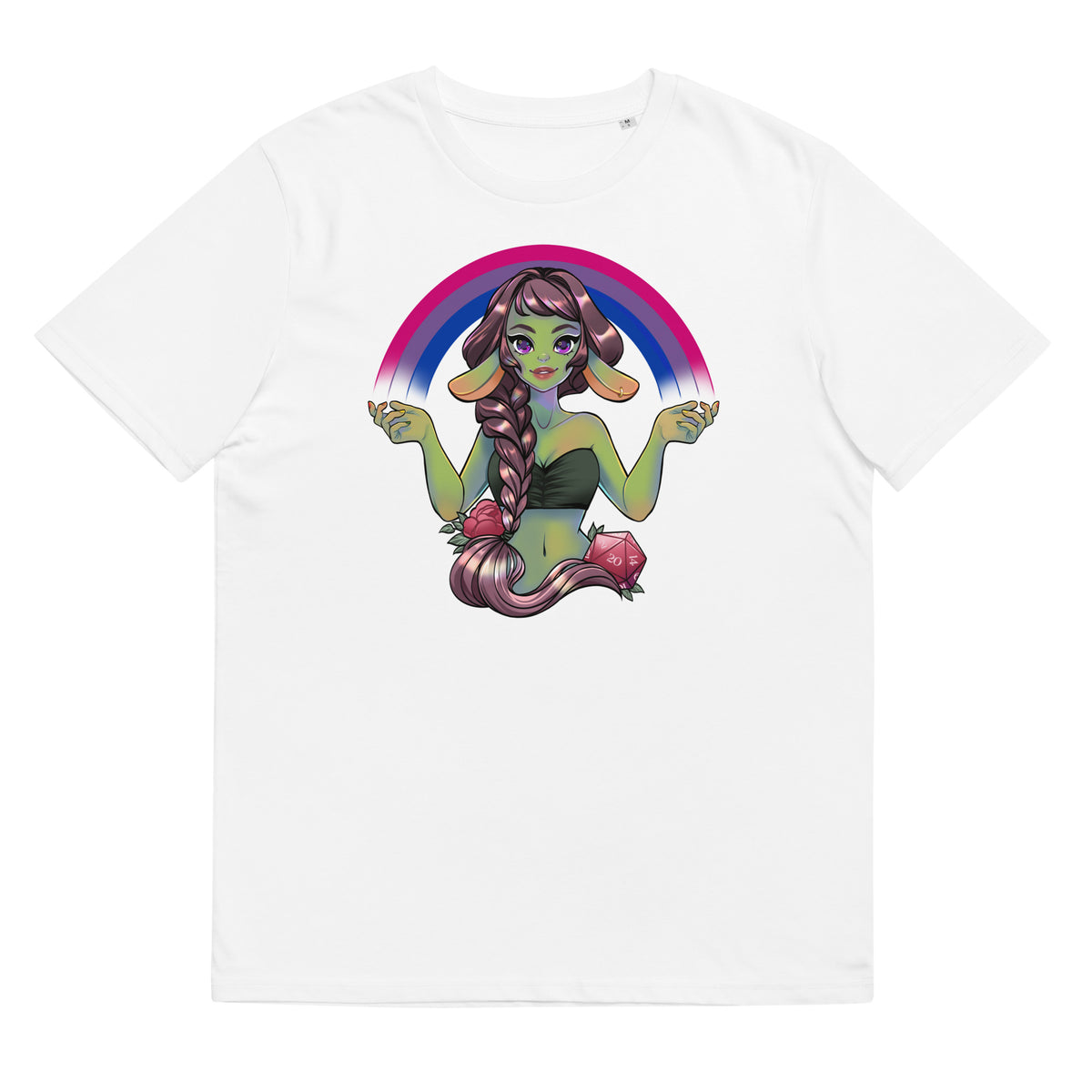 Pride Goblin - Bisexual - Unisex-Bio-Baumwoll-T-Shirt