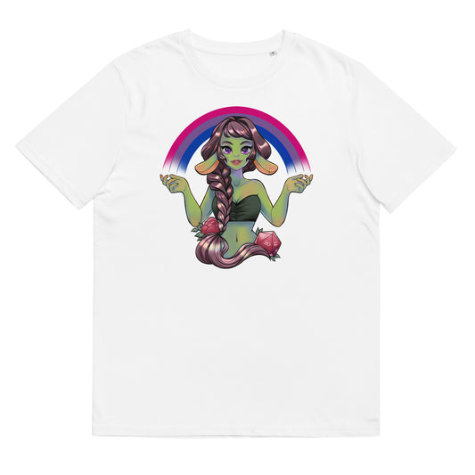 Pride Goblin - Bisexual - Unisex-Bio-Baumwoll-T-Shirt